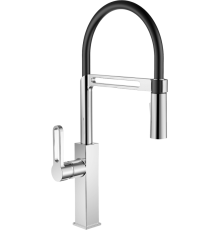 Смеситель для кухни GOLDEN FOX Kitchen Pro 11022 хром/черный