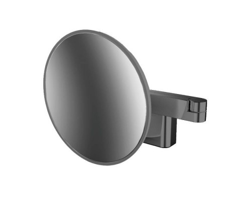 Emco Evo Косметическое зеркало, LED, Ø209mm, 2-колено, 5x увелич., подвесной, цвет: черный Emco Evo Косметическое зеркало, LED, Ø209mm, 2-колено, 5x увелич., подвесной, цвет: черный