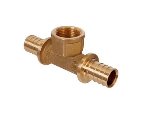 Тройник прямой Hoobs переходный с внутр. резьбой 25х3.5-G3/4 -25х3.5. HB-PEXTG-253425 Тройник прямой Hoobs переходный с внутр. резьбой 25х3.5-G3/4 -25х3.5. HB-PEXTG-253425