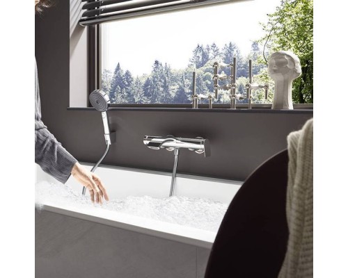 Hansgrohe Vivenis Смеситель для ванны, настенный, цвет: хром. 75420000 Hansgrohe Vivenis Смеситель для ванны, настенный, цвет: хром. 75420000