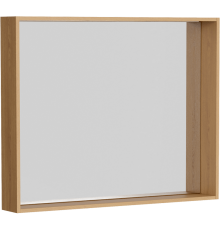 AQ BAS0210DZ Basic Зеркало в раме, верт/гор, 1000х142х80 мм, дуб золотой BAS0210DZ