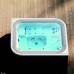 Jacuzzi Profile Минибассейн 235х211х93см, встраиваемый, с переливной решеткой, комплектация BASE, цвет акрила: Platinum. PFLP1023050