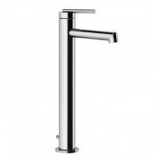 Gessi Ingranaggio Смеситель для раковины высокий, излив короткий. С донным клапаном и соединительными шлангами, цвет: хром. 63503#031