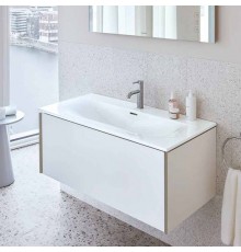 Duravit XViu Тумба подвесная 81x48x40см с раковиной, с 1 выдвижным отделением, цвет: белый глянцевый. 2336830000,  XV40260B122