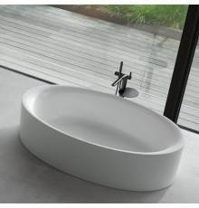 Bette Eve Oval Silhouette Ванна овальная отдельностоящая с шумоизоляцией 180х100х45см, цвет: белый. 6043-000 CFXXS