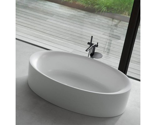 Bette Eve Oval Silhouette Ванна овальная отдельностоящая с шумоизоляцией 180х100х45см, цвет: белый. 6043-000 CFXXS Bette Eve Oval Silhouette Ванна овальная отдельностоящая с шумоизоляцией 180х100х45см, цвет: белый. 6043-000 CFXXS