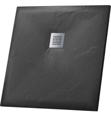 Поддон для душа Grossman Strong GR-S29090Q 90х90 см, графит