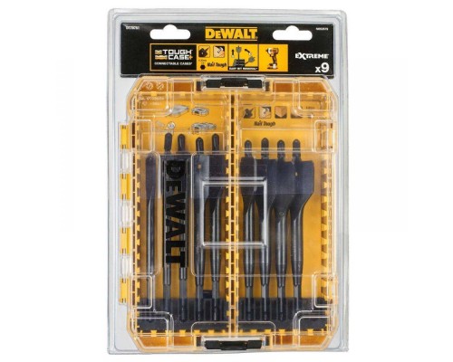 Набор сверл перьевых DeWalt Impact 8 шт DT70751 Набор сверл перьевых DeWalt Impact 8 шт DT70751