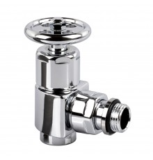 Вентиль SR Rubinetterie угловой (маховик) серияPrestigeMinimal1/2 цвет хром 0335-1500C000