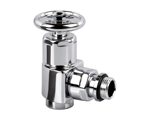 Вентиль SR Rubinetterie угловой (маховик) серияPrestigeMinimal1/2 цвет хром 0335-1500C000
