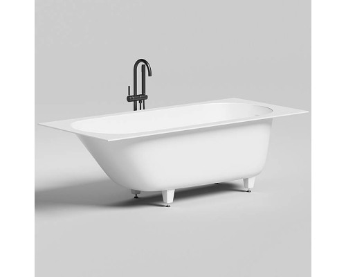Salini Ornella Kit Встраиваемая ванна 180х80х60cм, овальная чаша, донный клапан, сифон, щелевой слив-перелив, S-Sense, цвет: белый глянцевый. 102412G Salini Ornella Kit Встраиваемая ванна 180х80х60cм, овальная чаша, донный клапан, сифон, щелевой слив-перелив, S-Sense, цвет: белый глянцевый. 102412G