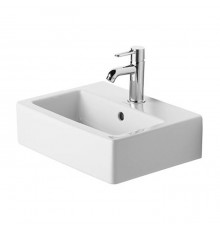 Duravit Vero Раковина 45x35 см, 1 отв., с переливом, цвет: белый. 0704450027