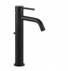 Gessi Emporio Via tortona Смеситель для раковины, на 1 отв, высокий, с донным клапаном, цвет: Black XL. 18603#299