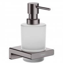 Hansgrohe AddStoris Диспенсер для жидкого мыла, цвет: шлифованный черный хром. 41745340