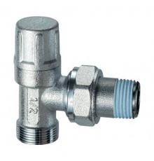 Клапан запорный угловой FAR 1/2  М24х19. FV1100C12