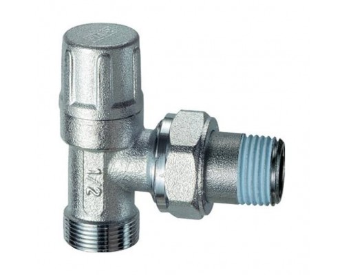 Клапан запорный угловой FAR 1/2  М24х19. FV1100C12