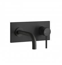 Gessi Emporio Via tortona Смеситель для раковины, встраиваемый, излив: 14.6см., цвет: Black XL. 44823#299