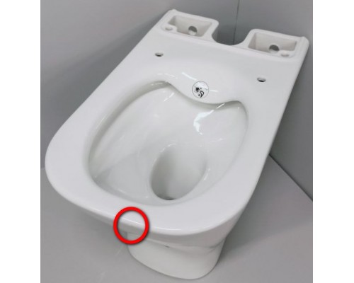 SaleRoca34273700H The Gap Унитаз безободковый напольный, двойной выпуск Sale34273700H_1079