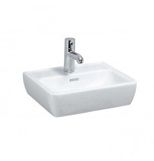 Laufen Pro Раковина мини 45х34х11,5 см, подвесная/накладная с 1 отв., цвет: белый . 8.1195.1.000.104.1
