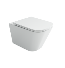 Унитаз подвесной Ceramicanova Union CN4009T с микролифтом, безободковый