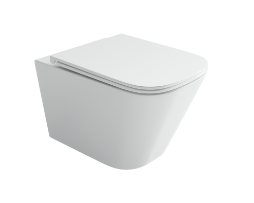 Унитаз подвесной Ceramicanova Union CN4009T с микролифтом, безободковый