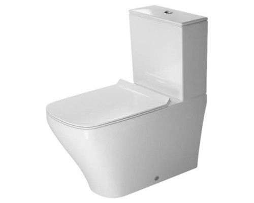 Duravit DuraStyle Унитаз моноблок пристенный 37х70см, с креплением,слив универсальный, цвет: белый. 0935100085,  2156090000