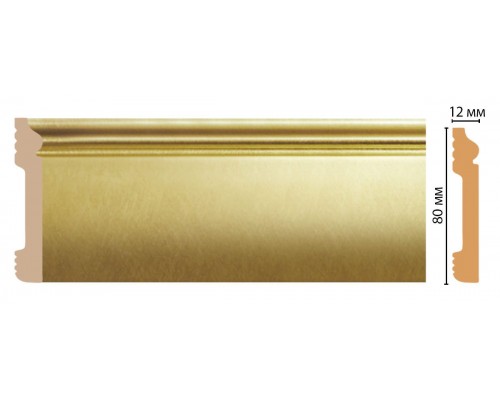 Плинтус напольный DECOMASTER D005-374ДМ (79*13*2400мм)