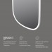 M8FMOX0651WGH Зеркало универсальное с контурной LED-подсветкой, ИК- сенсором, вытянутое, 65*124 см