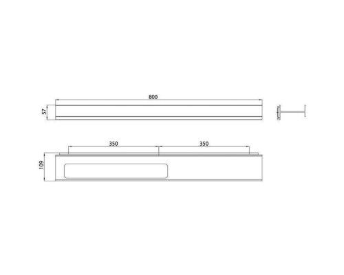 Emco Aura Полотенцедержатель 80см., подвесной, левый, цвет: черный. 8560 134 01 Emco Aura Полотенцедержатель 80см., подвесной, левый, цвет: черный. 8560 134 01