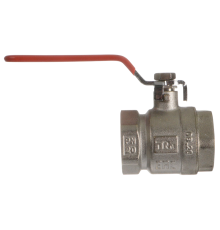 Шаровой кран TeRma RED 31040 1 1/2", вн-вн, ручка рычаг