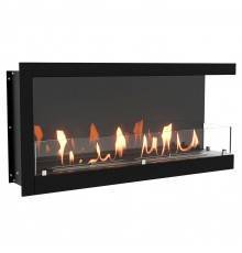 Биокамин Firelight BFP-P1000RC right corner встраиваемый, черный