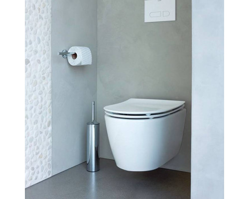 Duravit Soleil by Starck Унитаз подвесной 54х37см, безободковый, HygieneFlush, сиденье микролифт, цвет: белый. 45910920A1