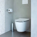 Duravit Soleil by Starck Унитаз подвесной 54х37см, безободковый, HygieneFlush, сиденье микролифт, цвет: белый. 45910920A1