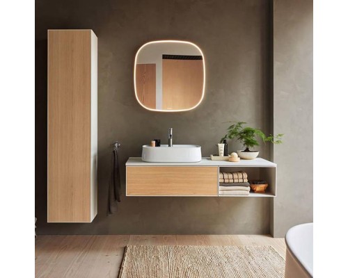Duravit Zencha Раковина 42х42х14см., накладная, 1 отв., цвет: белый глянцевый. 2374420071