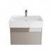 Kerama Marazzi Logica Тумба подвесная 67x46x40.3см., 2 ящика, цвет: песчаный. LOG.70.2\SAN