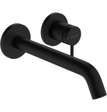 Смеситель для раковины Hansgrohe Tecturis S 73351670 С ВНУТРЕННЕЙ ЧАСТЬЮ матовый черный