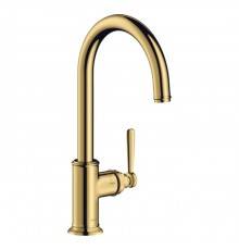 Axor Montreux Смеситель для кухни 260, на 1 отв., цвет: полированное золото. 16580990