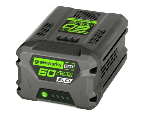 Аккумулятор Greenworks G60B5 60В, 5 А.ч (2944907) Аккумулятор Greenworks G60B5 60В, 5 А.ч (2944907)