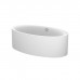 Bette Eve Oval Silhouette Ванна овальная отдельностоящая с шумоизоляцией 180х100х45см, цвет: белый. 6043-000 CFXXS