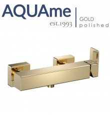Смеситель для душа AQUAme Savona полированное золото AQM6813GG
