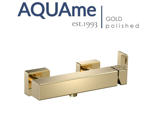 Смеситель для душа AQUAme Savona полированное золото AQM6813GG