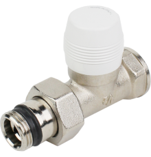 Вентиль Elsen ВН 1/2"-1/2" отсекающий, никелированный, прямой