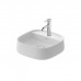 Duravit Zencha Раковина 42х42х14см., накладная, 1 отв., цвет: белый глянцевый. 2374420071