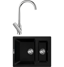 Комплект Мойка кухонная Lava D1.LAV + Смеситель SG07 CR chrome