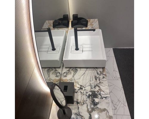 MOMA Aria Комплект мебели 180x50см, накладная раковина, столешница керамогранит, зеркало LED, отделка: золото матовое/Fango opaco. KPL2.6045.TRI САЛОН, FSD18075G.1800.500.750 САЛОН, APTP180.1800.500.G.GES.TB.C САЛОН, VE400EM.400.500.560.F.O.605.ASS САЛ MOMA Aria Комплект мебели 180x50см, накладная раковина, столешница керамогранит, зеркало LED, отделка: золото матовое/Fango opaco. KPL2.6045.TRI САЛОН, FSD18075G.1800.500.750 САЛОН, APTP180.1800.500.G.GES.TB.C САЛОН, VE400EM.400.500.560.F.O.605.ASS САЛ