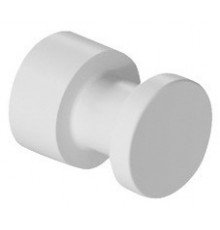 Kludi 58 984 53 Vela R Крючок одинарный Ø23 мм, L=30 мм, белый матовый 5898453