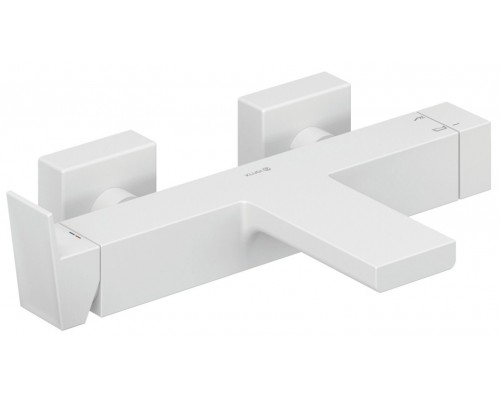 Kludi 546915375 DECUS однорычажный смеситель для ванны и душа, белый мат 546915375