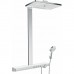 Hansgrohe Rainmaker Select Душевая стойка с термостатом, ручным и верхним душем 46х30см., цвет: хром. 27106400
