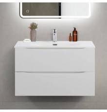 Тумба под раковину BelBagno Marino-cer-mini 80 подвесная, bianco opaco