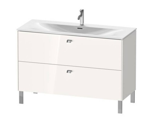 Duravit Brioso База напольная 122x47.9x68.5см с раковиной, 2 ящика, цвет: глянцевый белый. 2344120000,  BR451402222